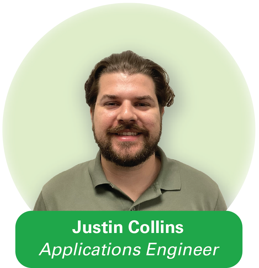 Justin Collins, Applications Engineer